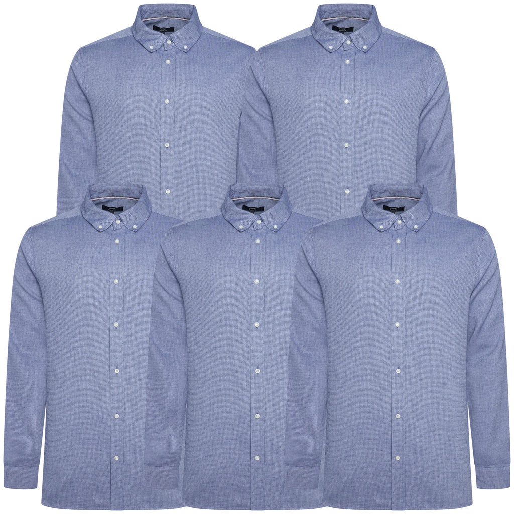 Waffle Textured Button Up Shirt