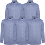 Waffle Textured Button Up Shirt