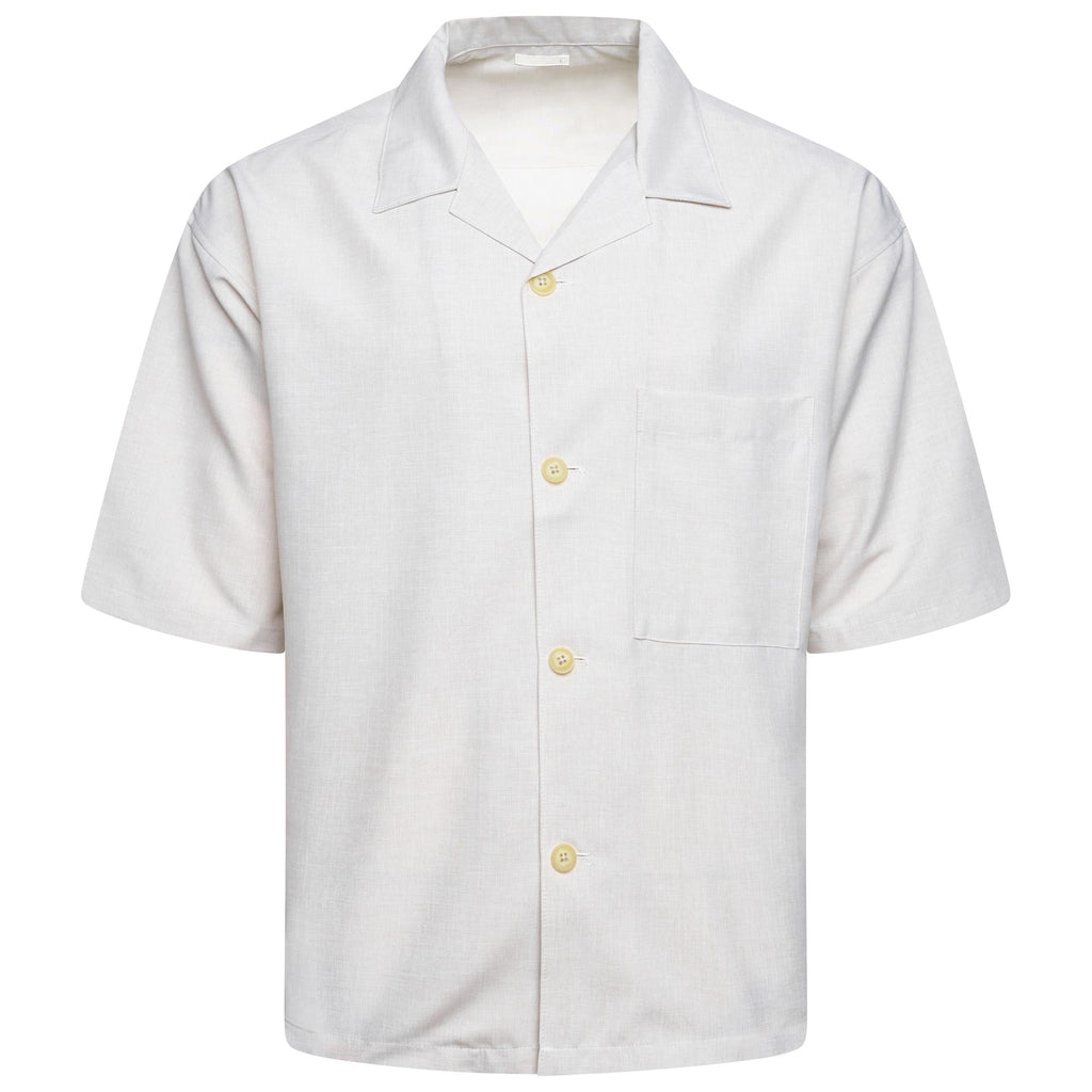 Full Button Open Collar Summer Shirt