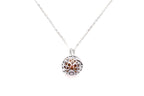 Silver Filigree Locket Necklace