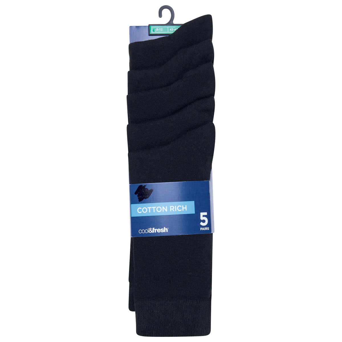 M&S 5 Pairs Cool & Fresh Cotton Rich Socks