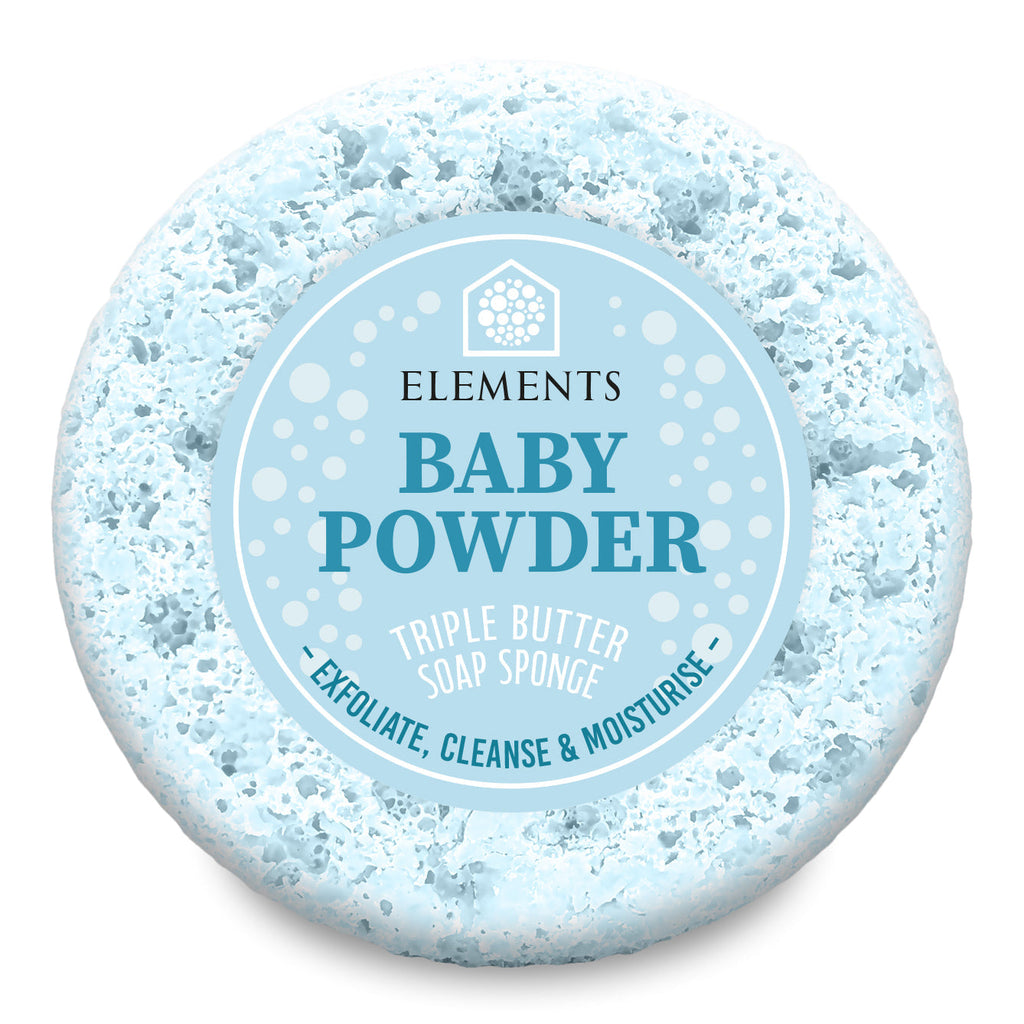 Baby Powder Soap Sponge