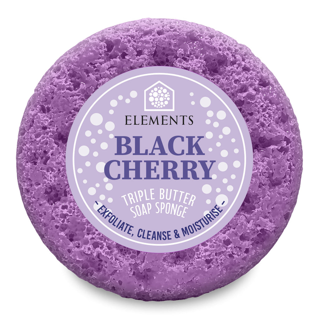 Black Cherry Soap Sponge