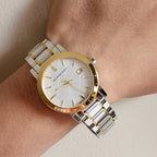 Burberry BU9115 The City Women's Two-Tone Watch