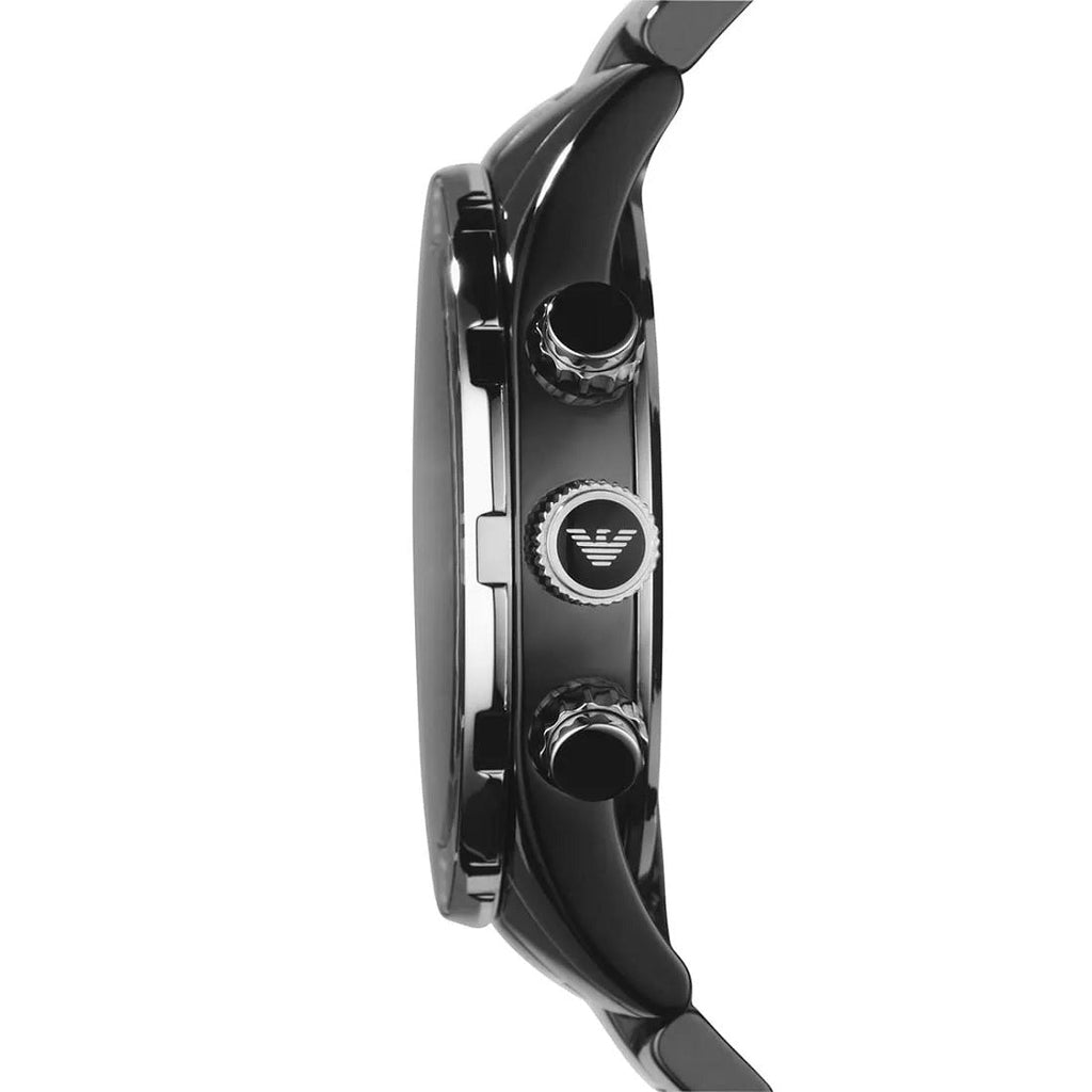 Emporio Armani AR1421 Leo Men's Black Ceramic Watch