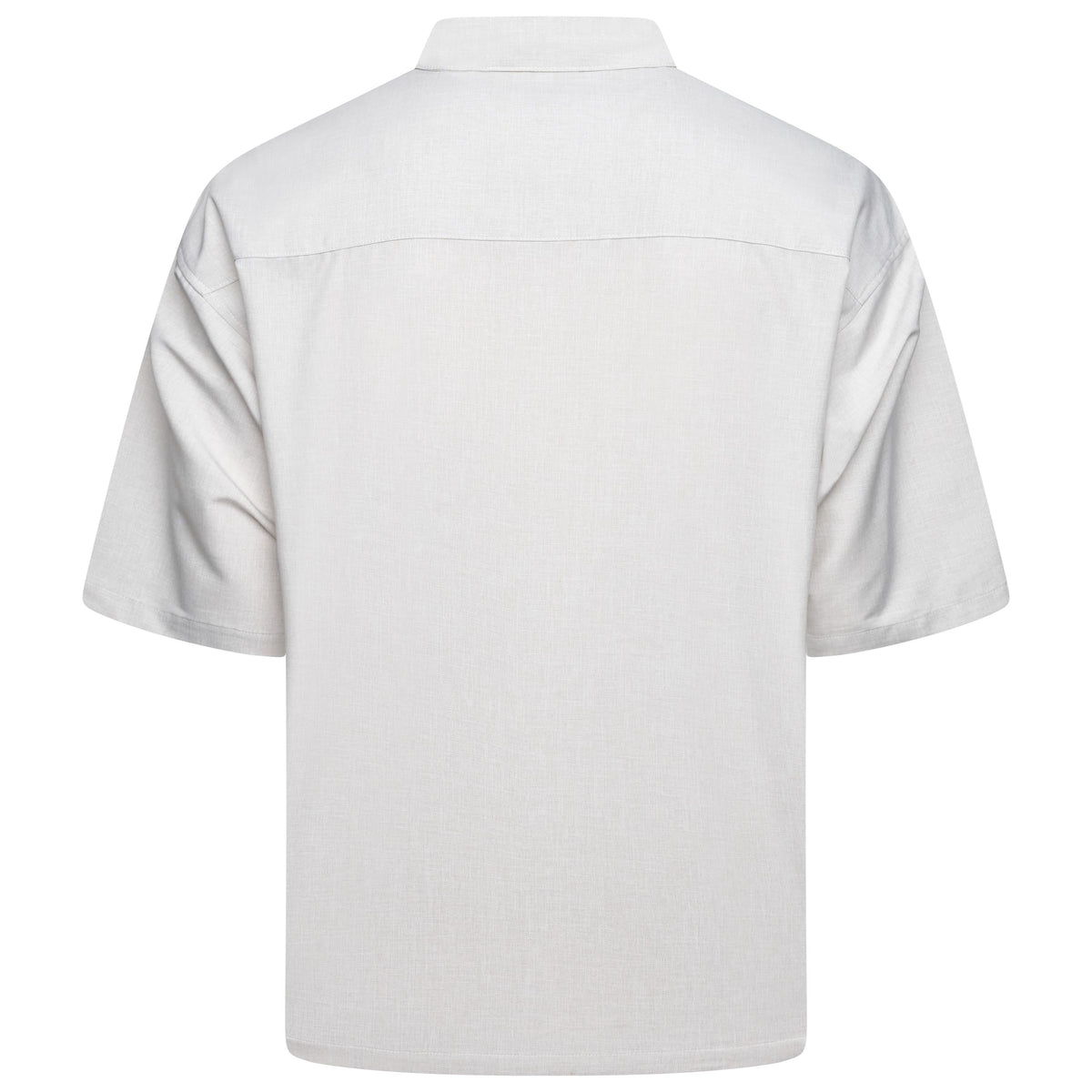 Full Button Open Collar Summer Shirt