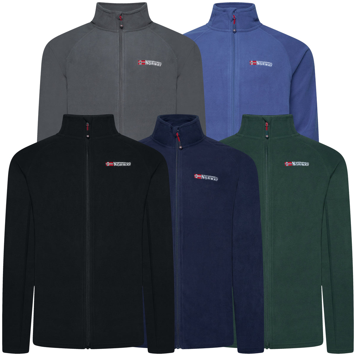 Geographical Norway Full Zip Fleece