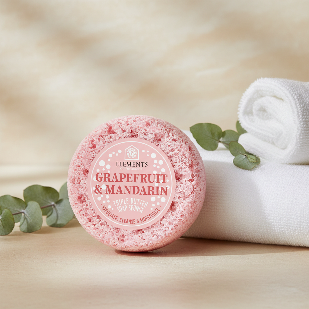 Grapefruit & Mandarin Soap Sponge