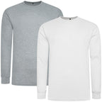 One Brand Crew Neck Waffle Knit T-Shirt