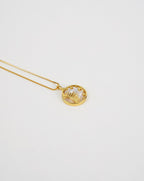 Sun and the Stars Mother of Pearl Necklace
