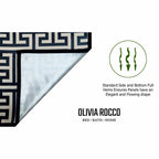 OLIVIA ROCCO Milano Geometric Blackout Curtains Thermal Insulated Eyelet Pair Pencil Pleat