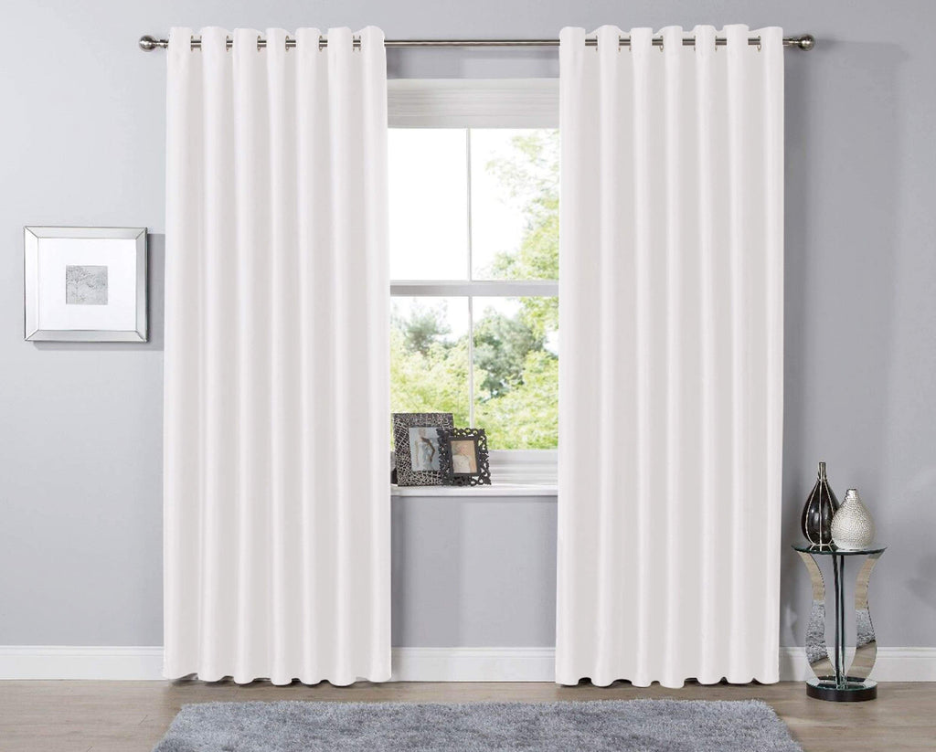 OLIVIA ROCCO Thermal Blackout Curtains For Room Darkening Panels 12 Colours Multiple Sizes