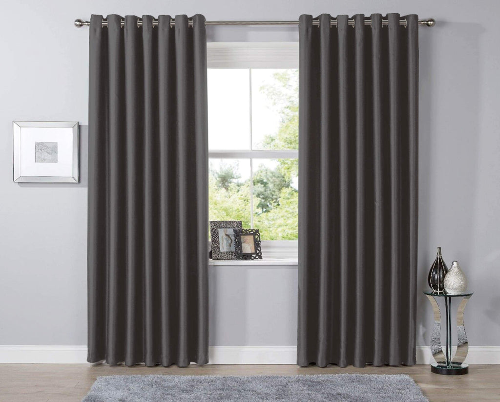 OLIVIA ROCCO Thermal Blackout Curtains For Room Darkening Panels 12 Colours Multiple Sizes