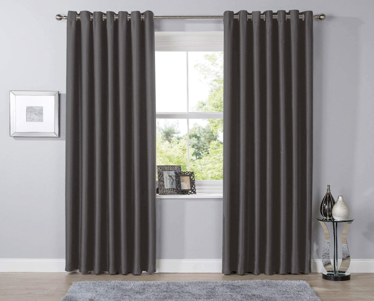 OLIVIA ROCCO Thermal Blackout Curtains For Room Darkening Panels 12 Colours Multiple Sizes