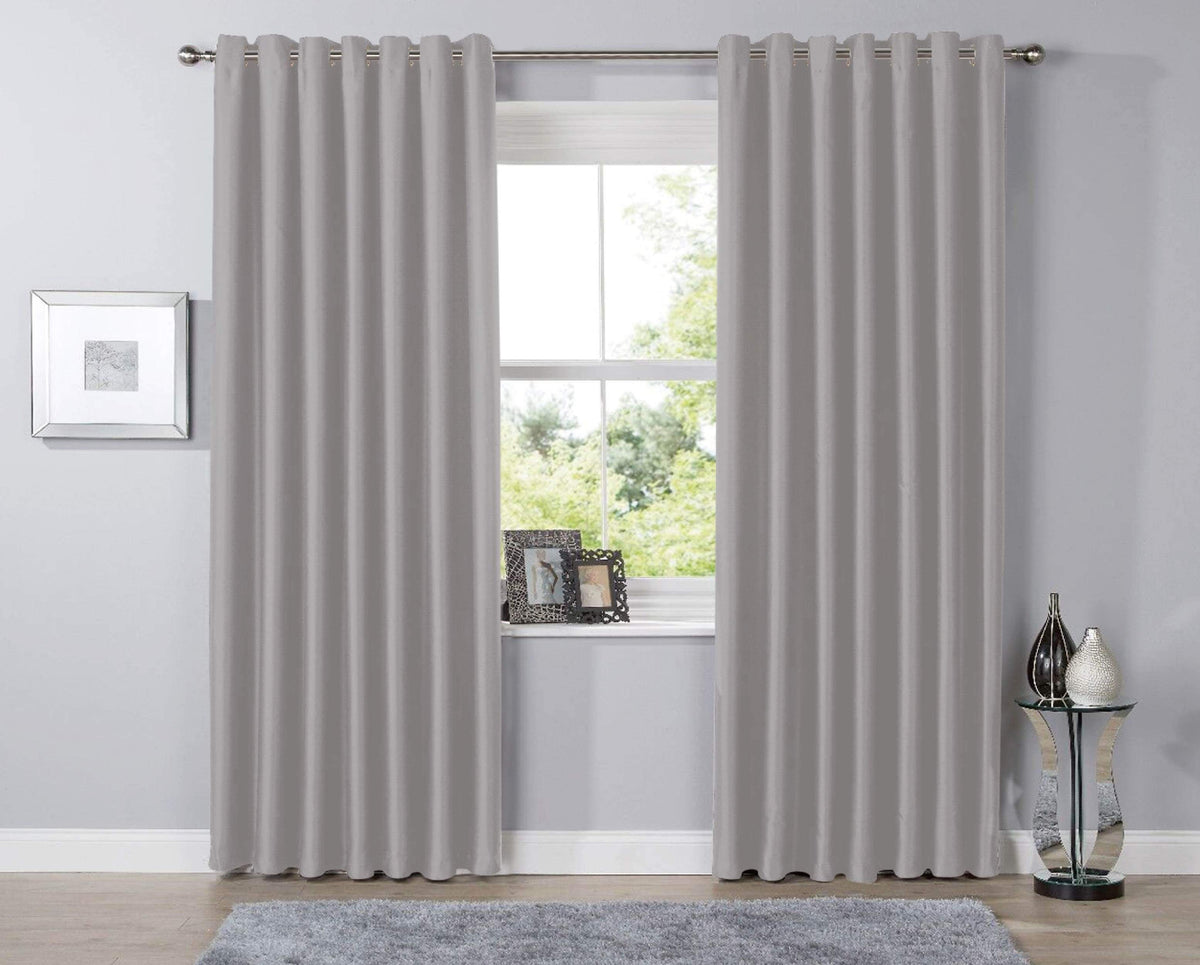 OLIVIA ROCCO Thermal Blackout Curtains For Room Darkening Panels 12 Colours Multiple Sizes