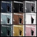 OLIVIA ROCCO Diamante Blackout Curtains With Glitz Detailing Eyelet Ring Top Sold As Pair