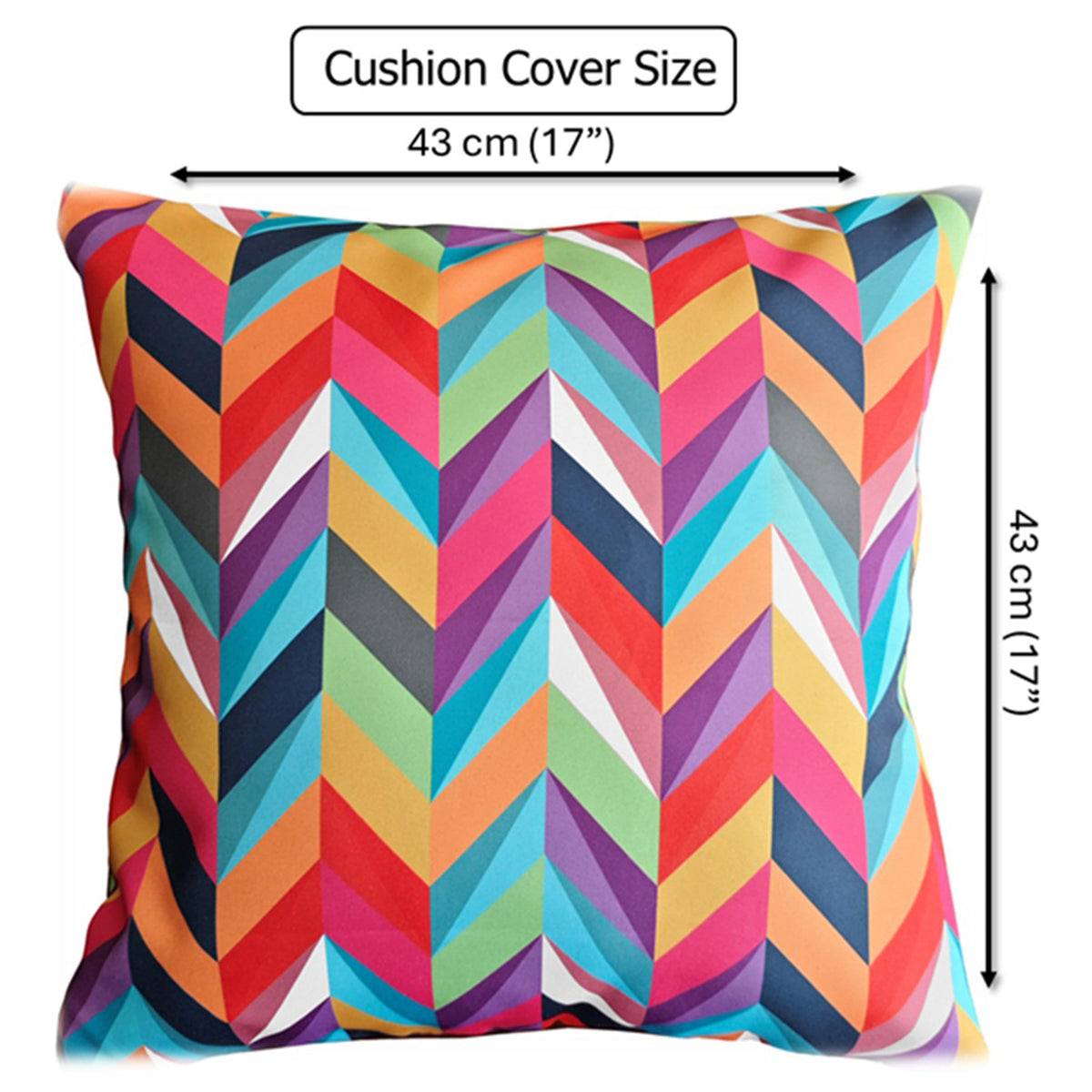 OLIVIA ROCCO Cushion Covers 43x43 Cm Outdoor Waterproof Breathable For Garden Patio Sofa