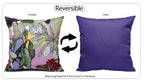 OLIVIA ROCCO Cushion Covers Dhalia Lilac Waterproof 43x43cm Reversible Breathable Indoor
