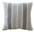 OLIVIA ROCCO Cushion Covers Striped Indian Cotton Indoor Outdoor With Discreet Zipper