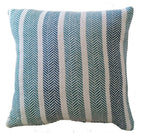 OLIVIA ROCCO Cushion Covers Striped Indian Cotton Indoor Outdoor With Discreet Zipper