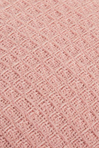 OLIVIA ROCCO Lisbon Pure Indian Cotton Handwoven Honeycomb Cushion Covers 17x17 and 24x24