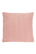 OLIVIA ROCCO Lisbon Pure Indian Cotton Handwoven Honeycomb Cushion Covers 17x17 and 24x24