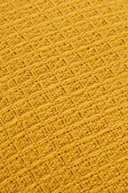 OLIVIA ROCCO Lisbon Pure Indian Cotton Handwoven Honeycomb Cushion Covers 17x17 and 24x24