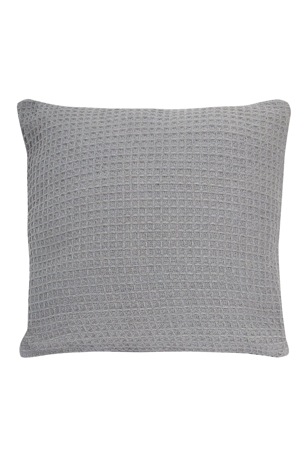 OLIVIA ROCCO Lisbon Pure Indian Cotton Handwoven Honeycomb Cushion Covers 17x17 and 24x24