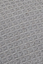 OLIVIA ROCCO Lisbon Pure Indian Cotton Handwoven Honeycomb Cushion Covers 17x17 and 24x24