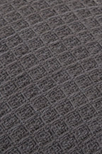 OLIVIA ROCCO Lisbon Pure Indian Cotton Handwoven Honeycomb Cushion Covers 17x17 and 24x24