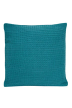 OLIVIA ROCCO Lisbon Pure Indian Cotton Handwoven Honeycomb Cushion Covers 17x17 and 24x24