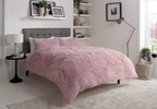 OLIVIA ROCCO Snuggle And Cuddle Faux Fur Duvet Set Extra-Soft Long Pile Winter Warmth