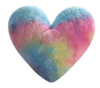 OLIVIA ROCCO Tie Dye Rainbow Teddy Fleece Duvet Set for Kids Reversible Bedding for a Hotel-Style Bedroom Refresh