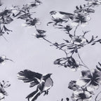 OLIVIA ROCCO Blossom Grey Printed Reversible Quilted Duvet Cover Set Easy Care Hotel-Quality Easy-Care Bedroom