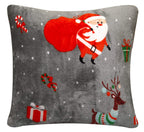 OLIVIA ROCCO Duvet Set Santa Christmas Presents Reversible Teddy Fleece for Everyday Luxury Hotel-Style