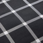 OLIVIA ROCCO Grey Check Reversible Duvet Cover Set Breathable Microfibre Easy Care