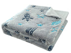 OLIVIA ROCCO Outer Space Glow In The Dark Teddy Fleece Duvet Set For Children for Easy-Care Everyday Luxury