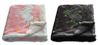 OLIVIA ROCCO Rainbow Unicorn Glow In The Dark Teddy Fleece Duvet Set For Kids Super Soft