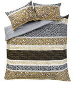 OLIVIA ROCCO Safari Print Cotton Rich Duvet Set Wildlife Jungle Design for Easy-Care Everyday Luxury