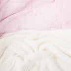 OLIVIA ROCCO Unicorn Glow In The Dark Teddy Duvet Set Pink For Kids OEKO-TEX Certified