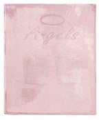 OLIVIA ROCCO Angel Wings Teddy Fleece Duvet Set Pink White Grey Super Soft Faux Fur