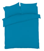 OLIVIA ROCCO Basics Luxury Cotton-Rich Duvet Set Soft Durable Bedding In Single Hotel-Quality Easy-Care Bedroom