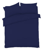 OLIVIA ROCCO Basics Luxury Cotton-Rich Duvet Set Soft Durable Bedding In Single Hotel-Quality Easy-Care Bedroom