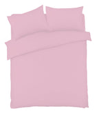 OLIVIA ROCCO Basics Luxury Cotton-Rich Duvet Set Soft Durable Bedding In Single Hotel-Quality Easy-Care Bedroom