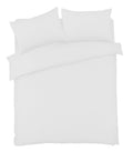 OLIVIA ROCCO Basics Luxury Cotton-Rich Duvet Set Soft Durable Bedding In Single Hotel-Quality Easy-Care Bedroom