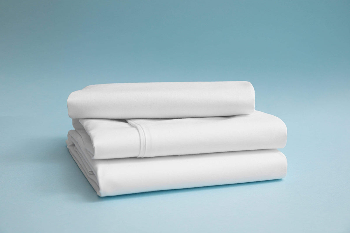 OLIVIA ROCCO Basics Fitted Pleated Valance Sheet Indus Valley Cotton Blend OEKO-TEX