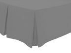 OLIVIA ROCCO Basics Fitted Pleated Valance Sheet Indus Valley Cotton Blend OEKO-TEX