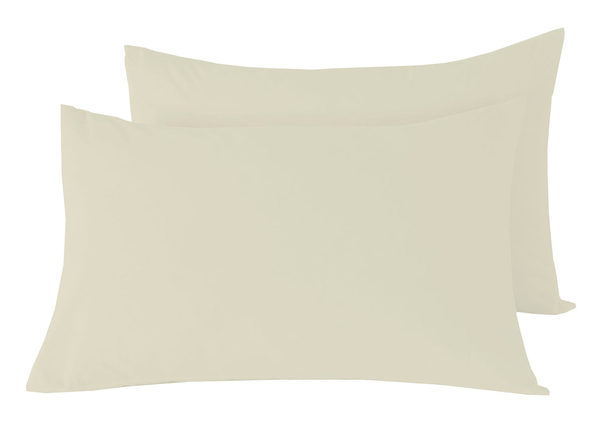 OLIVIA ROCCO Basics Fitted Pleated Valance Sheet Indus Valley Cotton Blend OEKO-TEX