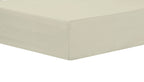 OLIVIA ROCCO Basics Fitted Sheet Indus Valley Cotton Linen Elasticated For Perfect Fit