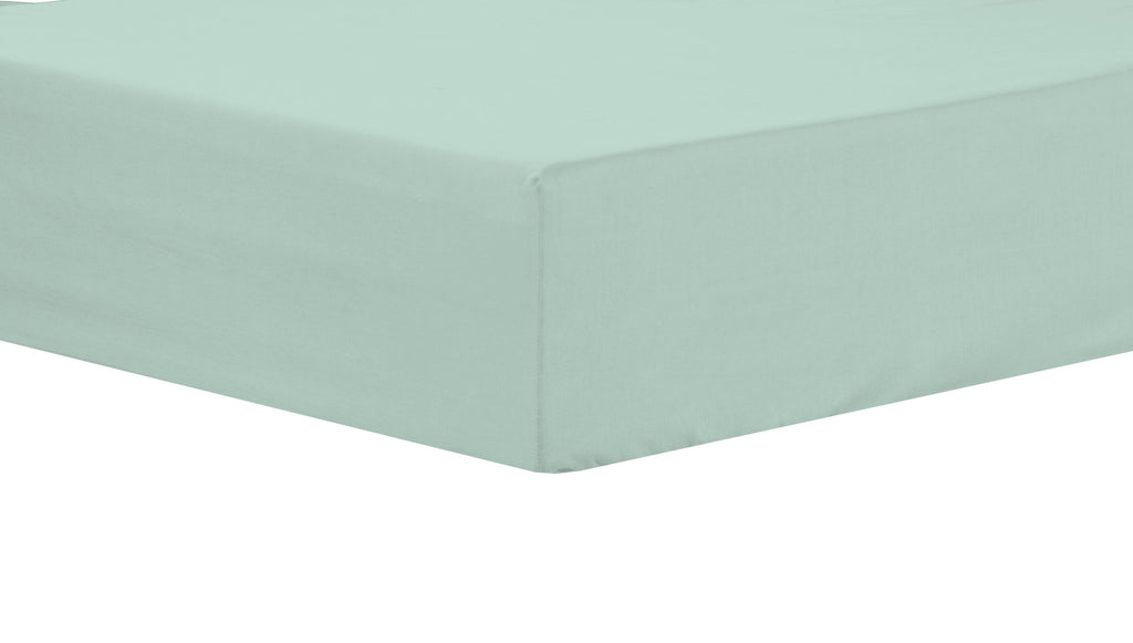OLIVIA ROCCO Basics Fitted Sheet Indus Valley Cotton Linen Elasticated For Perfect Fit